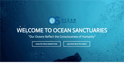 Desktop Screenshot of oceansanctuaries.org